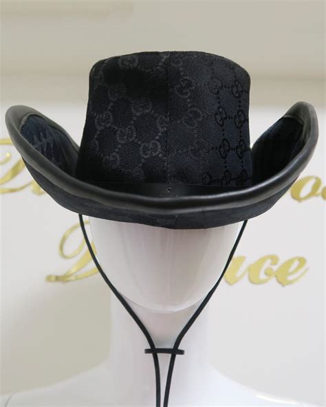 cowboy hat from gucci t shirt|Gucci fedora hat.